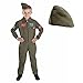 Fun Shack Costume Pilota Aereo Bambino, Vestito Carnevale Bambini Taglia XL