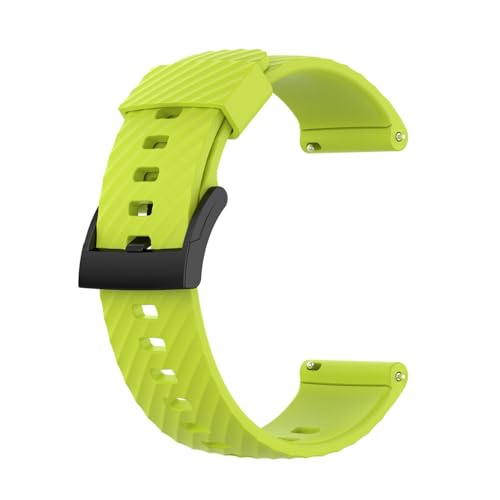 [JUSUTEK] �V�l�C ��F�Ζ�V���R�[�����v�o���h �R���p�`�u�� Suunto 7/9/9 Baro/D5/Spartan Sport ��p 24MM�� �X�e�����X�{�^��,���߂��ȒP �j���������p �r���v�o���h �S���r���v�ւ��o���h for SUUN