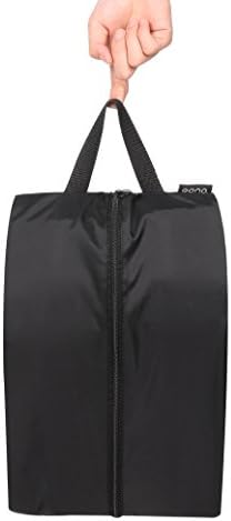 Amazon Brand - Eono Travel Shoe Bags 4Pcs (2 Standard Size + 2 X-Large Size), Packing Cubes for Shoes, Lightweight and Waterproof Nylon Bags with Zipper for Men & Women