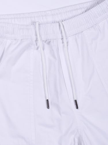 Image of Thomas Scott Men's | Solid | Light Weight | Breathable Fabric | 6 Pockets | Mid Rise | Loose Fit | 100% Cotton | Elasticated | Chino Trouser | Pants