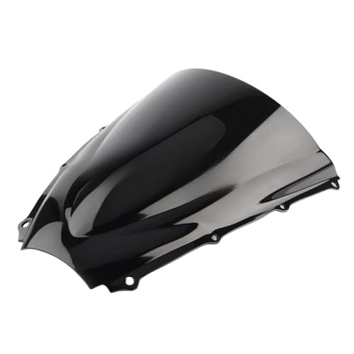Pare-brise moto noir pour 675 et 675R 2006-2008 : déflecteur de vent et carénage résistant