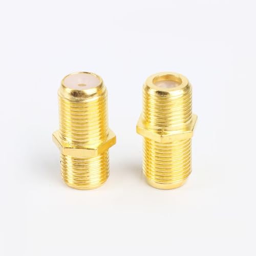 Conector coaxial F hembra a hembra 3 unidades miniatura 7