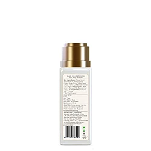 Image of Forest Essentials Ayurvedic Hair Conditioner Amla Honey & Mulethi | Nourishing Conditioner for Smooth Shiny Hair | Sulphate & Paraben Free |