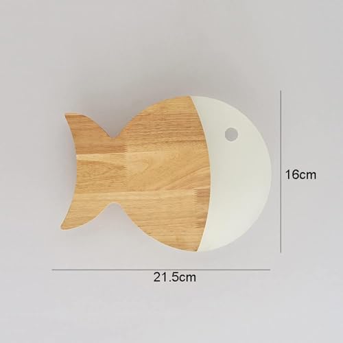 Apliques de Pared Led para el dormitorio infantil de madera nórdica 8