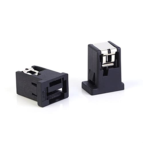 Micro interrupteur loquet de porte antichoc et anti-traction noir x2