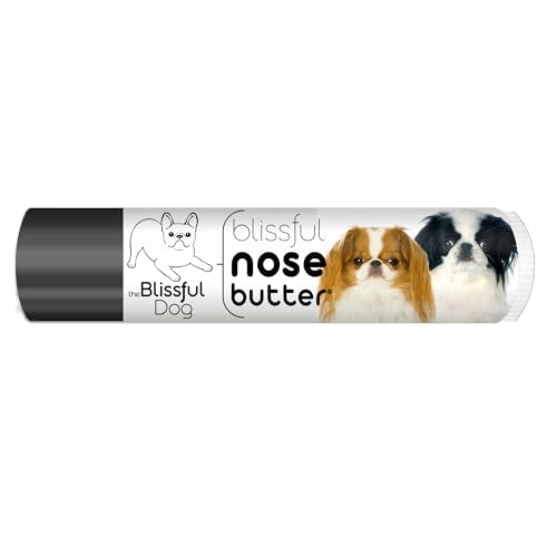 Image of The Blissful Dog Japanese Chin Nose Butter for Dry, Cracked Skin, Lick-Safe Dog Nose Balm with Moisturizing Shea Butter, Almond, Olive, and Essential Oils, Pet Supplies, Uncented, 0.15 oz.
