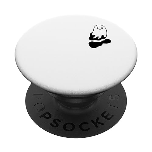 Ghost Hoverboard Funny Halloween Kids Hoverboard Ghost PopSockets Standard PopGrip