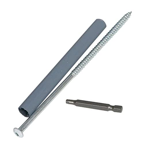AMERIMAX HOME PRODUCTS 33047PK 7-Inch Screw/Ferrule, White, 10-Pack, Set of 3 - Thumbnail 5