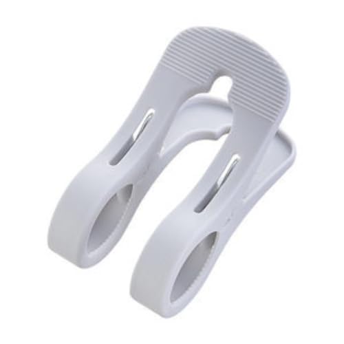 洗濯バサミ 大きなクリップ 20個入 洗濯ばさみ ピンチ 防風クリップ (グレー)