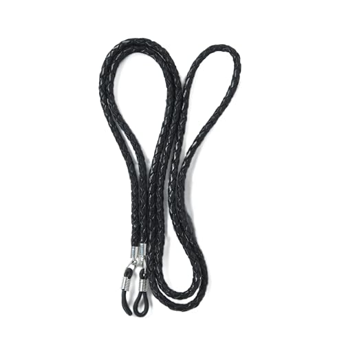 Image of GENIQUE Genuine Leather Glasses Strap, Eyeglass Chain,Eye Glasses holders around Neck, Sunglass Strap for Men