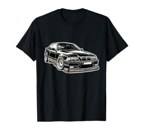T-shirt de tuning « Alte deutsche klassische Autos » E36 T-Shirt