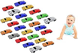 IYAAN Set of 24 Pcs Metal Mini Racing Cars for Gilrs and Boys