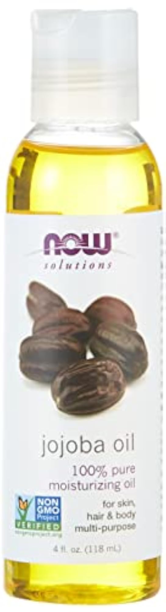 Solutions Certified Organic Jojoba Oil, 4 fl oz