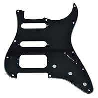 Dopro three mounting-screw or two mounting-screw round corner holes for humbucking bridge pickup; Fits most American Standard, Hot Rod, American Deluxe, Lonestar, Classic Series '70s Strat HSS models. Some modification may be needed for other models ...