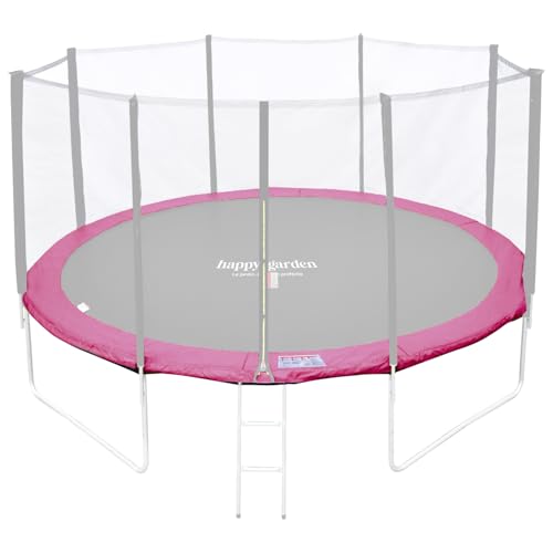Matelas de protection trampoline Ø430cm Melbourne gris rose réversible