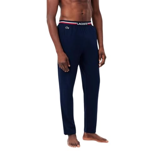 Lacoste mens Multicolor Waist Pajama Pants2