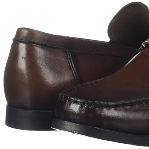 Image of Zoom Casual Shoes for Men Leather High Ankle Formal Shoes for Adult Super Comfortable with Cushioned Insole A-11201 (Brown)