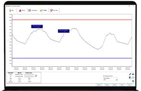 PAC0076 - Thermotrack PC Solo Software, incl. USB Reader, Read and Program Thermo Buttons, Hygro Buttons & iBees Dataloggers on a PC