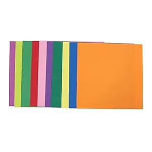20 Stks DIY Schuim Vellen, Kleuren Eva Foam Papier Stukken Kleurrijke Crafting Spons Papier Schuim Papier Set voor Kinderen Student Klaslokaal Craft DIY Naaien