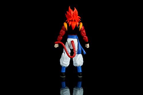 Image of Dragon Ball Super - Dragon Stars Super Saiyan 4 Gogeta Figure (Series 14) | Dragonball Super 6 Inch Action Figure Dragon Stars Series 14 - SS4 Gogeta