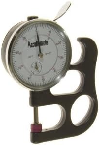 THICKNESS GAUGE (GAGE) DIAL MICROMETER CALIPER SCOPE Ceramic Points SHEET METAL PAPER