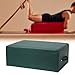Zxpjkyu Pilates Reformer Sitting Box Pilates Box Practical Comfortable Pilates Reformer Box for Fitness Balance Training Exercise, Green