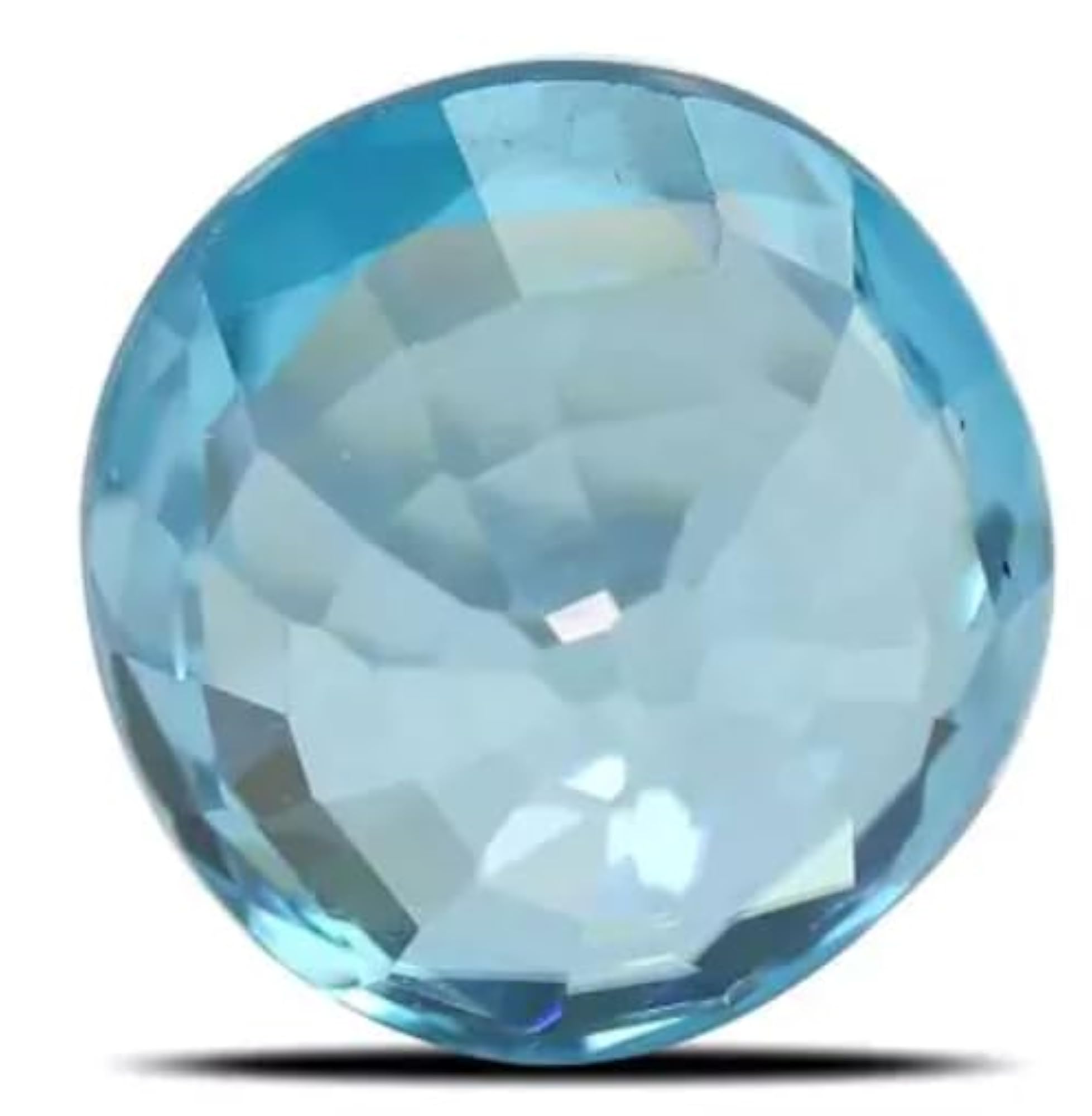 Blue Zirconia Stone 6.50 Carat Certified Gemstone