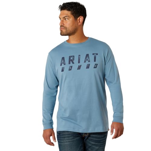 Image of ARIAT Men's Rebar Cotton Strong Logo Short Sleeve T-Shirt