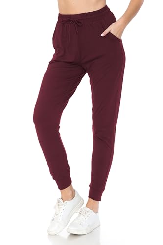 Image of Leggings Depot Premium Jogger Women's Popular Print High Waist Track Pants(S-XL)