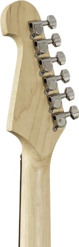Washburn Sonamaster 6 String Solid-Body Electric Guitar, Right, Sunburst (Sdfsb) #TOP7