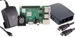 Raspberry Pi 3B+ Starter Kit Black