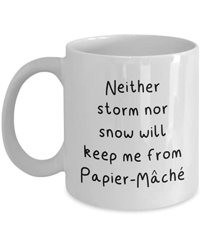 Paper Mache Tea Cup - Paper-Mache Gifts - Papier-Mache Coffee Mug