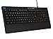Produktbild Logitech G213 Prodigy Gaming-Tastatur, RGB-Beleuchtung, Programmierbare G-Tasten, Multi-Media Bedienelemente, Integrierte Handballenauflage, Spritzwassergeschützt, UK UK QWERTY-Layout - Schwarz