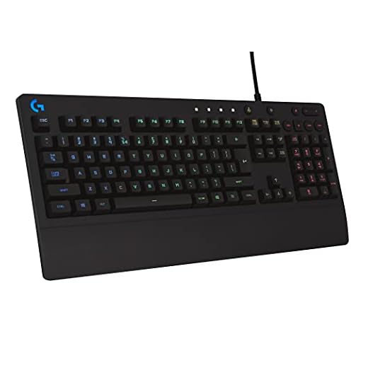 Logitech 920-008091 Gamingtangentbord, Svart