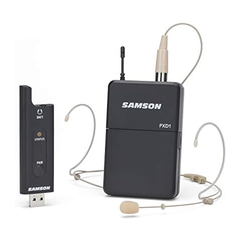 Samson XPD2 Headset Microphone - USB Digital Wireless System Cover
