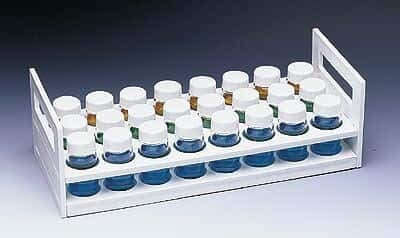 Cole-Parmer Scintillation Vial Rack, Polypropylene, 24 x 30 mm OD Vials