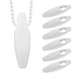 【Matériau d'excellente qualité】Les poids pour cordons de stores à enrouleur sont en plastique, un matériau robuste qui ne se plie pas et ne se casse pas facilement, et qui a une longue durée de vie. La surface du connecteur de la chaîne du store à enrouleur est lisse, confortable et durable, avec une bonne résistance aux chocs et difficile à endommager.