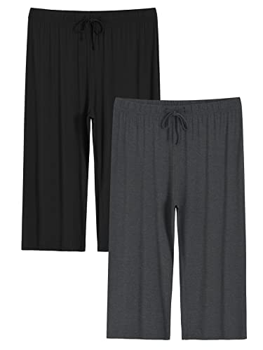 Image of Latuza Women's Plus Size Capri Pajama Pants Wide Leg