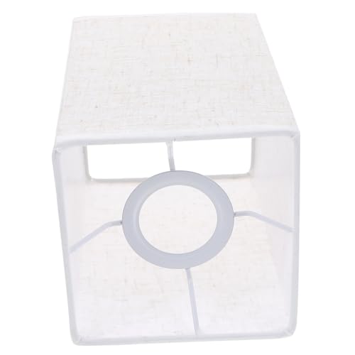 KONTONTY pantalla tela dormitorio lampara escritorio cubiertas lámparas pie pantalla lámpara cuadrada e14 bombillas decoración retro accesorio luz Pantalla lámpara tela