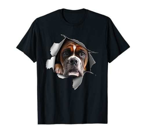 Cool Boxer Dog for Men Women Puppy Owner Dog Lover Trainer T-Shirt
