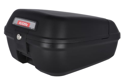 KLICKFix Unisex-Adult Citybox für Racktime Fahrradbox, Schwarz, 34,5x44x23