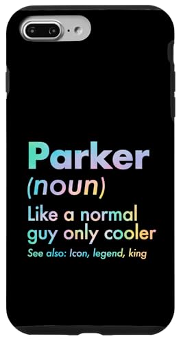 Parker Like A Normal Guy Only Cooler ���W�F���h�L���O �t�@�[�X�g�l�[�� �X�}�z�P�[�X iPhone 7 Plus/8 Plus �p