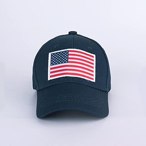 Image of LANGZHEN Unisex Baseball Cap 100% Cotton Fits Men Women Washed Denim Adjustable Dad Hat