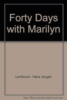 Paperback Forty days with Marilyn Book
