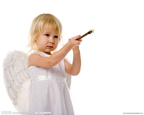 Aishn Angel Wings Feather Cosplay Halloween Party Costumes For Kids Adults Women White #TOP2