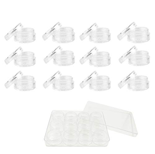 Preisvergleich Produktbild Milepet-Home , Kosmetikkoffer transparent farblos 5 Gram-Clear