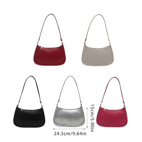 Trendy Shoulder Bag For Women Underarm Purse Handbag With Soft PU Leather And Spacious Interior For Essential Organized4