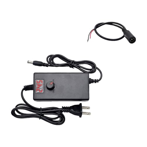 Adaptateur secteur 3-24V 1A tension ajustable via écran LED