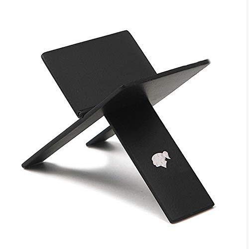 Black Foldable Cigar Stand Ashtray Holder w/Pu Leather Pouch Fits Any Size Cigar
