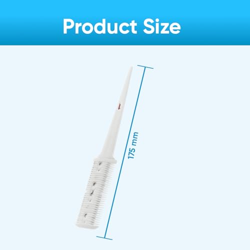 YNR Pro Hairdressing Hair Shaper Thinning Layer Hair Cutting Razor Steel Comb miniatura 4